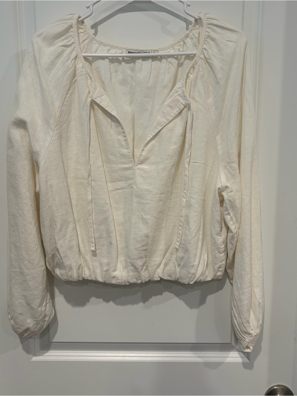 Abercrombie & Fitch Cream Blouse